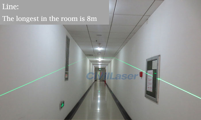 532nm 10mw Green Adjustable Width  Laser Positioning Lamp Laser Module Line Cross 2IN1
